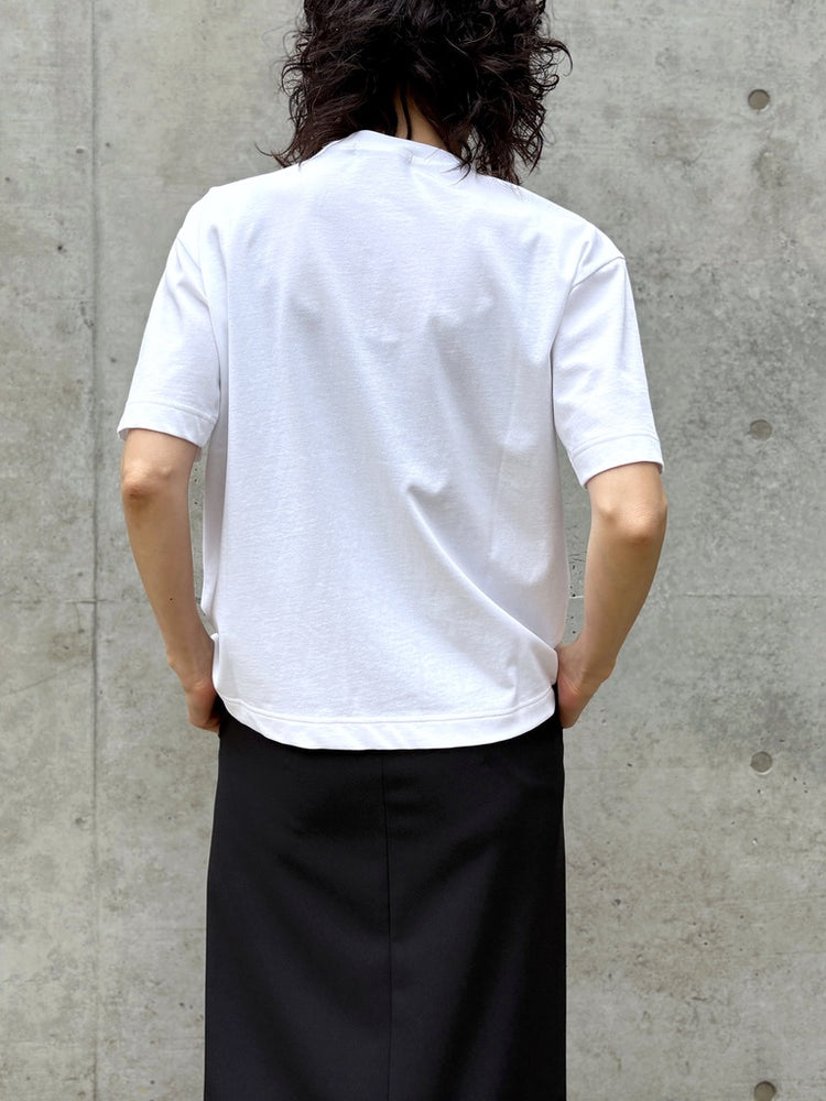 SLOANE / コットンツイル編み ポケットTシャツ / WHITE / SL10S-T1144
