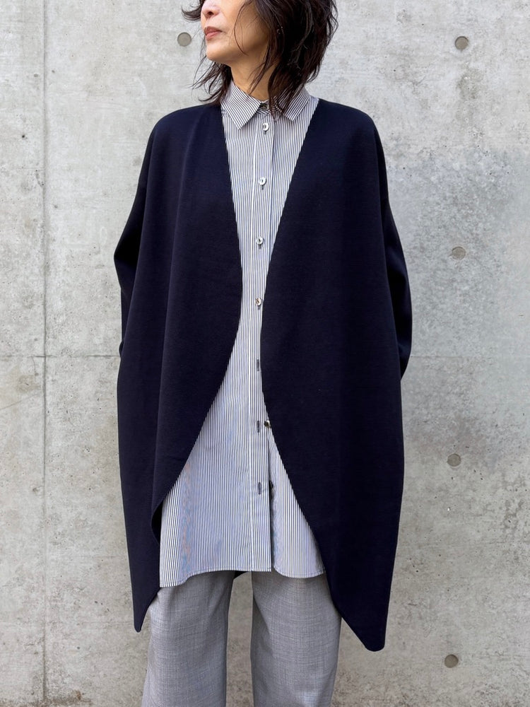 GALERIE VIE / ミラノリブモーニングコート / NAVY / 230861081030