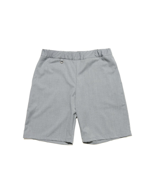 SOPHNET. / SUMMER STRETCH WOOL EASY SHORTS / GRAY / SOPH-250018
