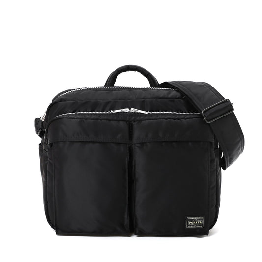 PORTER / TANKER  SLING BAG W zip(XL) / 622-15153 / BLACK