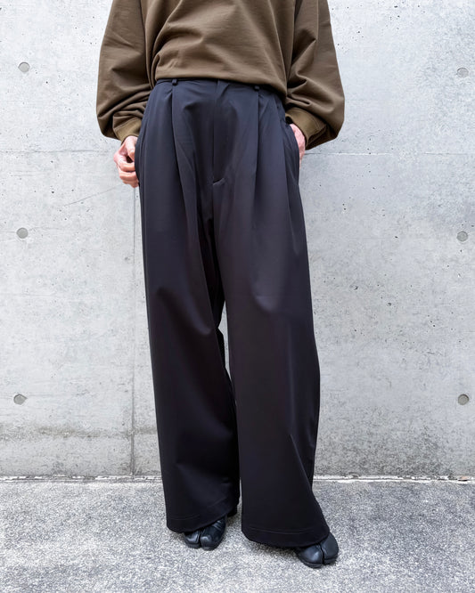 COGTHEBIGSMOKE / LUCY BAGGY TROUSERS / BLACK