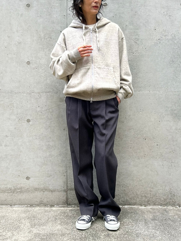 THE SHINZONE / COTTON PROJECT ZIP-UP HOODIE / GRAY / 26SMSCU01