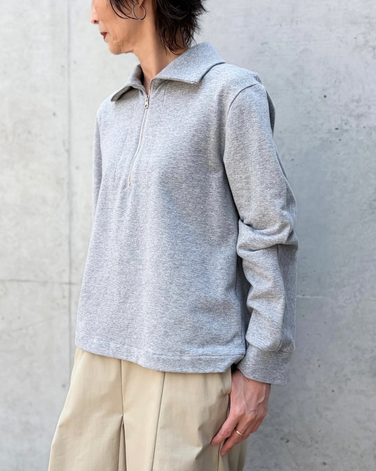 mtmodelist / ハーフZIP TOPS ハーフZIP / GRAY / MH-T04-102