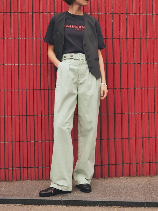 THE SHINZONE / HOTEL Beira-Mar TEE / GRAY / 25MMSCU05