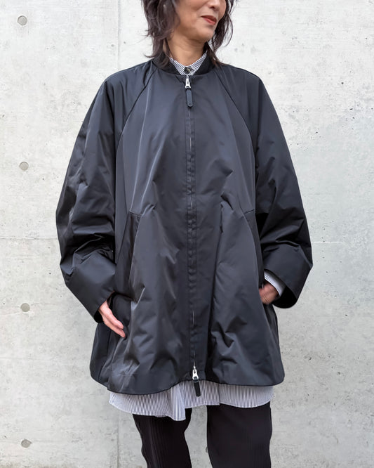 ENFÖLD / BIG-ARM BLOUSON / BLACK / 300JS130-0671