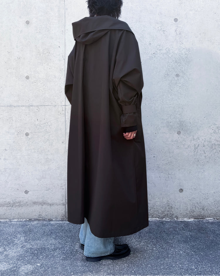 VACHEMENT / Taffeta Trench Coat / Brown / VN-27-400