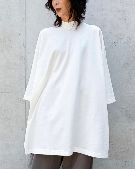 SOFIE D'HOORE / OVER SIZED T-SHIRT C-NECK SHORT SLEEVES / OFF-WHITE / TICKG-JFLIT