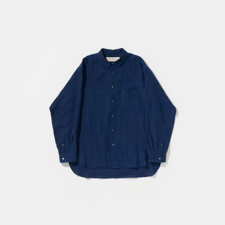 POLYPLOID / CLASSIC POCKET SHIRT B / INDIGO