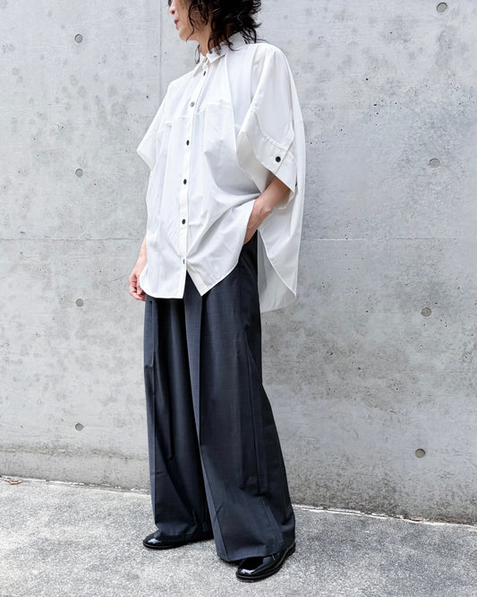 nagonstans box slit pullover トップス　ブラウス nagonstans