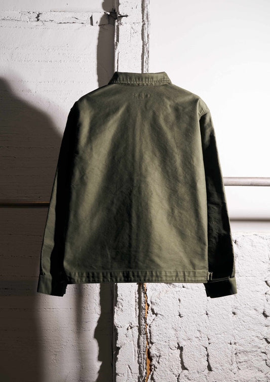 MASSES / MOLESKIN SNAP JKT / OLIVE