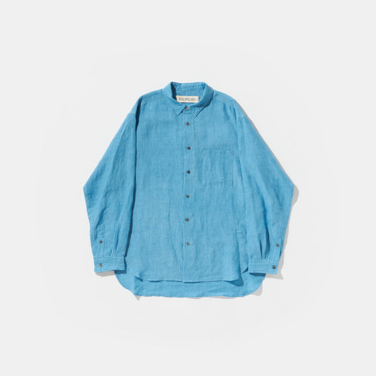 POLYPLOID / CLASSIC POCKET SHIRT B / FADE INDIGO