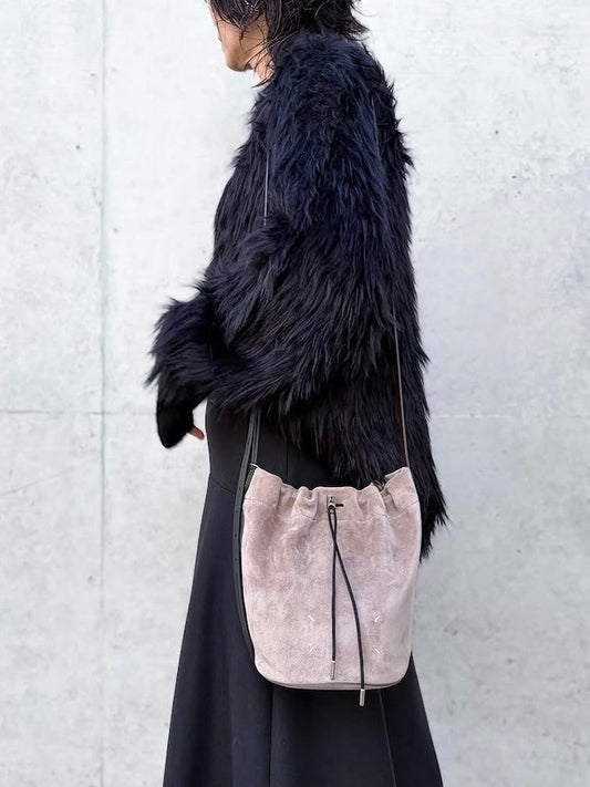 MM⑥  Maison Margiela / ドローストリング クロスボディ バケット / vision and black / SB2ZH0003P8572