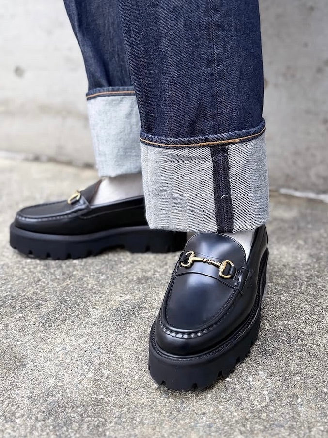 CAMINANDO / BIT LOAFERS BLACK / BLACK / 2505W