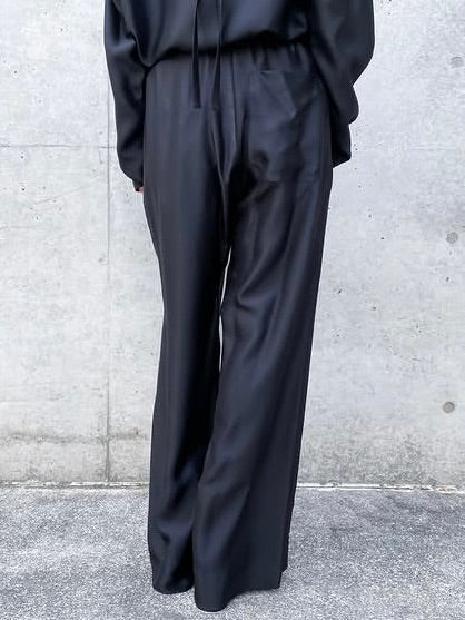 BLAMINK / インティメイト シルクドロストパンツ / BLACK / 7939-230-0012