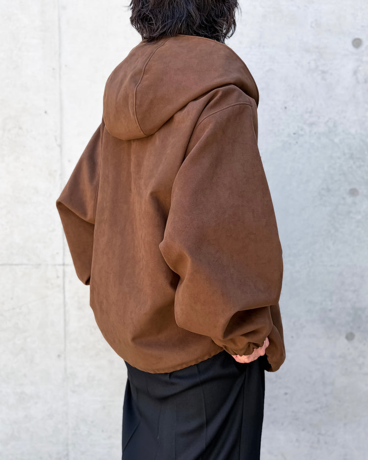 VACHEMENT / Eco Suede Blouson / Brown / VN-16-410