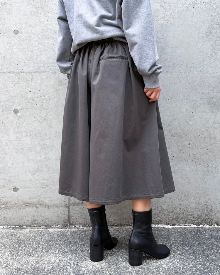 MM⑥ Maison Margiela / ギャザーキュロットスカート / KAHKI / S62MU0079M35435