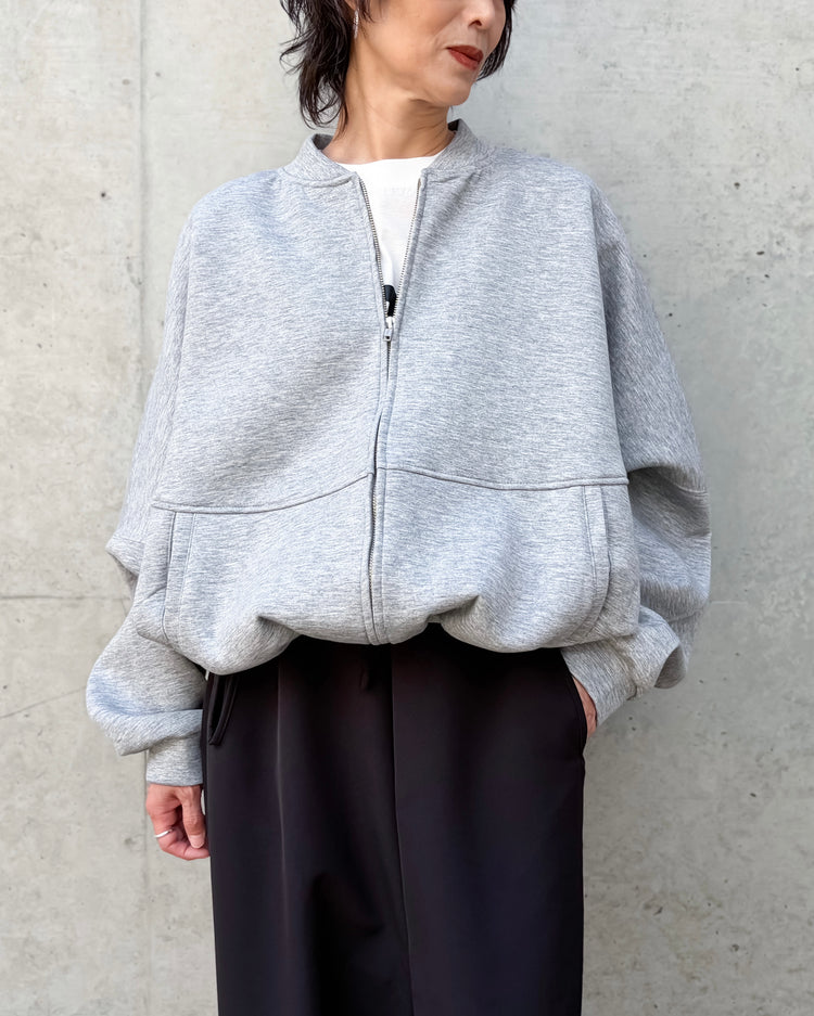 COGTHEBIGSMOKE / OLLIE ZIP UP BZ / L.GRAY