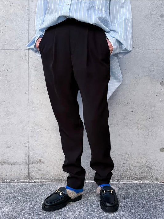 ENFÖLD / ELASTIC JODHPURS / BLACK / 300JS631-0121