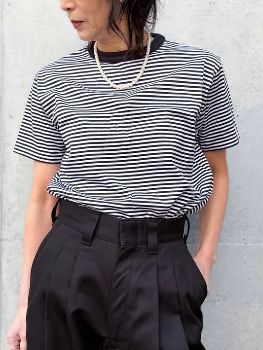 THE SHINZONE / PACK TEE / NAVY / 20SMSCU66