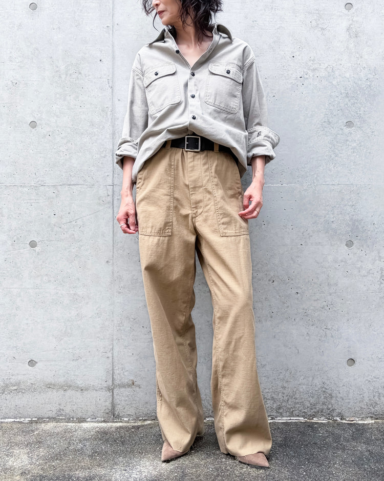 MADISONBLUE / FATIGUE PT L.oz BS / BEIGE / MB254-3002