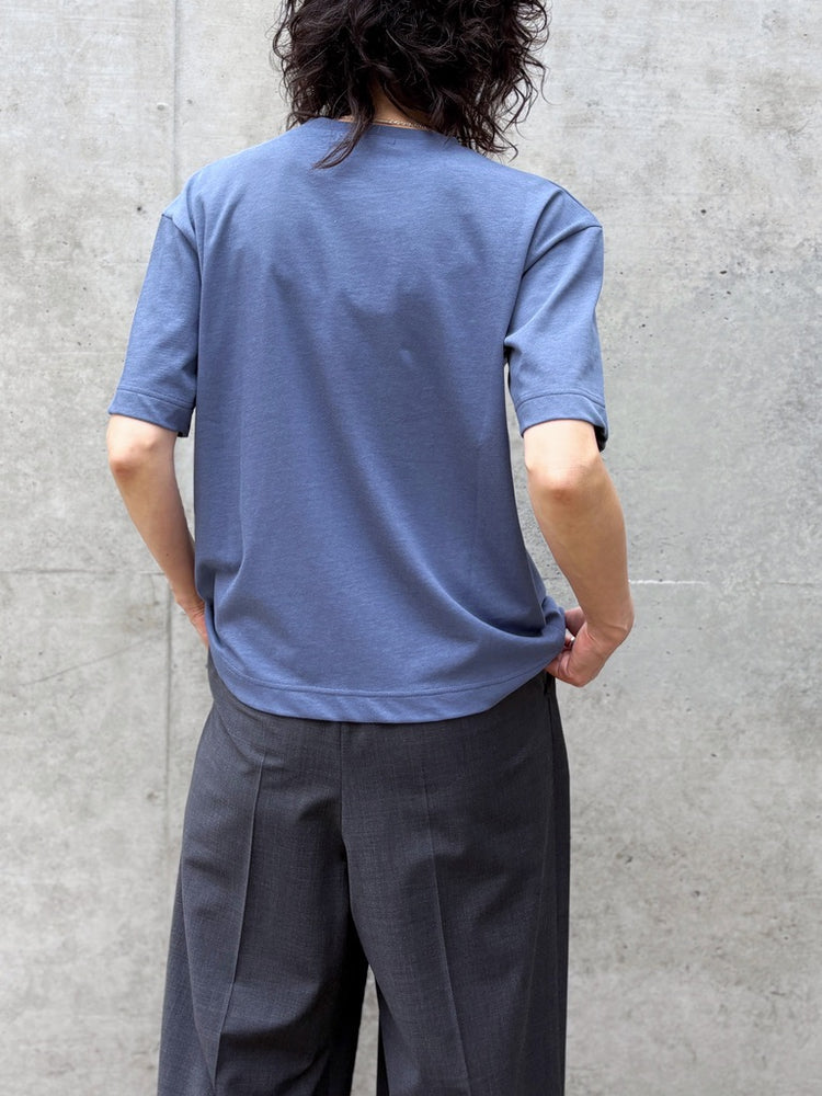 SLOANE / コットンツイル編み ポケットTシャツ / BLUE / SL10S-T1144