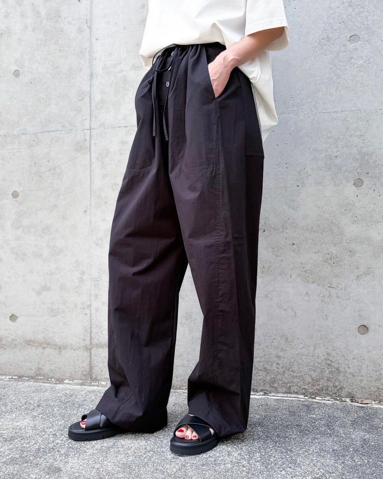 STUDIO NICHOLSON / VENTURA PANT / BLACK / 1895