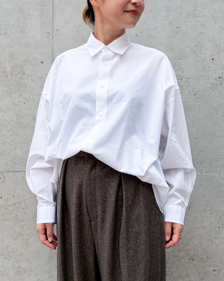 ATON / BLAGLA0006 / OVERSIZED SHT / WHITE