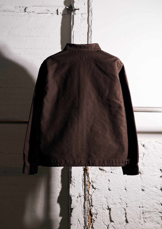 MASSES / MOLESKIN SNAP JKT / BROWN
