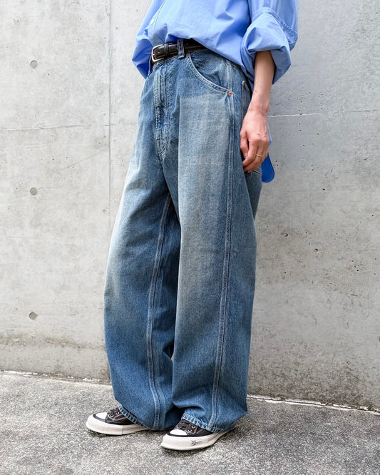 THE SHINZONE / TOOL DENIM PANTS / BLUE / 24MMSPA01