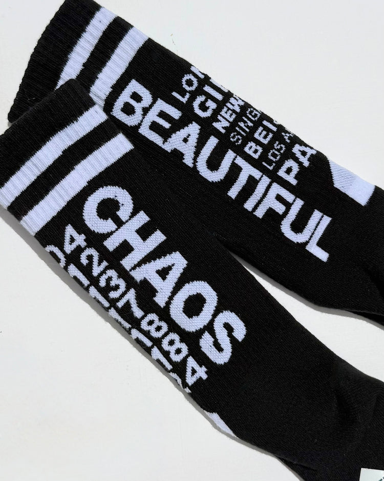 DSM kei ninomiya / UNISEX SOCKS KNIT / BLACK / DSM02K051