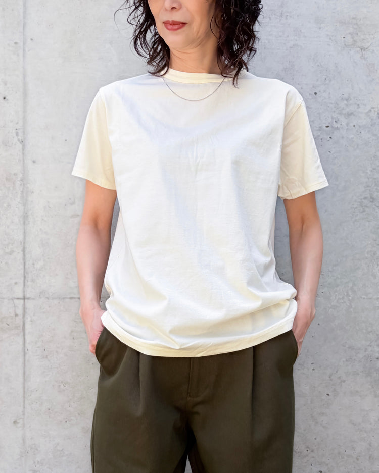THE SHINZONE / PACK TEE / GREEN(GREEN/ECRU) / 20SMSCU66