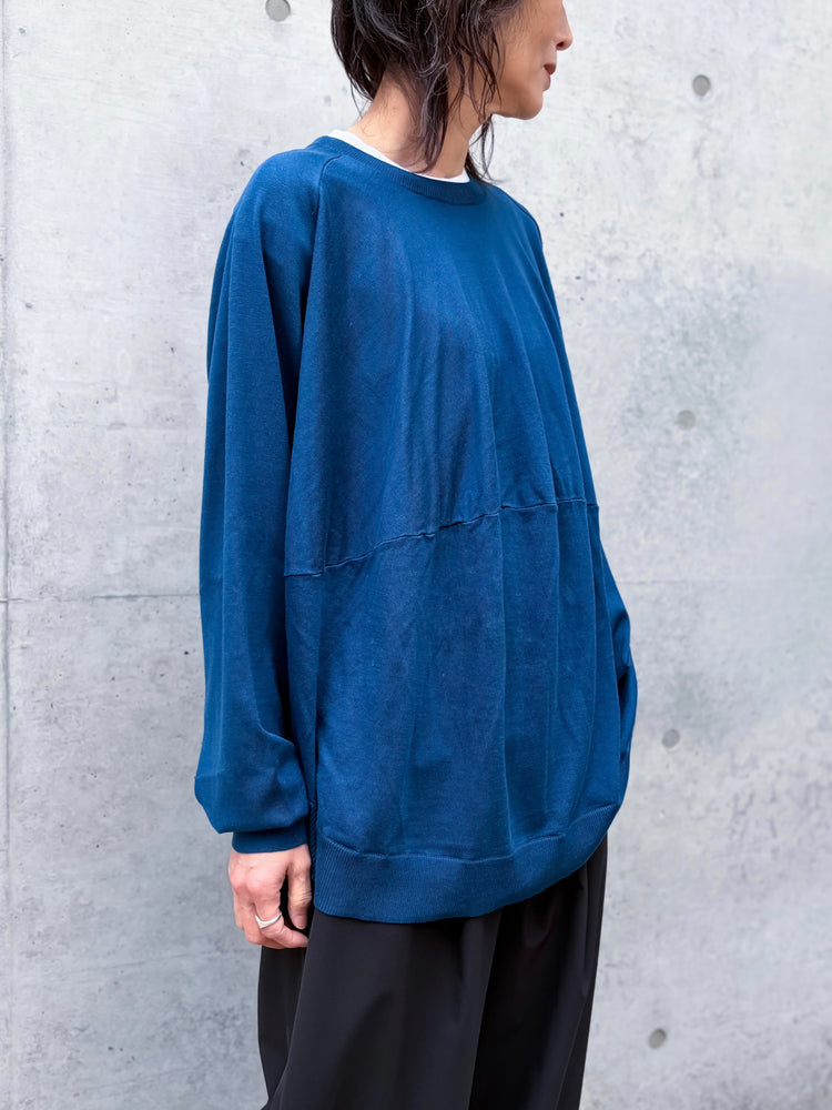ENFÖLD / FULL-MOON PULLOVER / D.BLU / 300JS270-0291