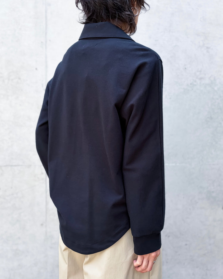mtmodelist / ハーフZIP TOPS ハーフZIP / BLACK / MH-T04-102