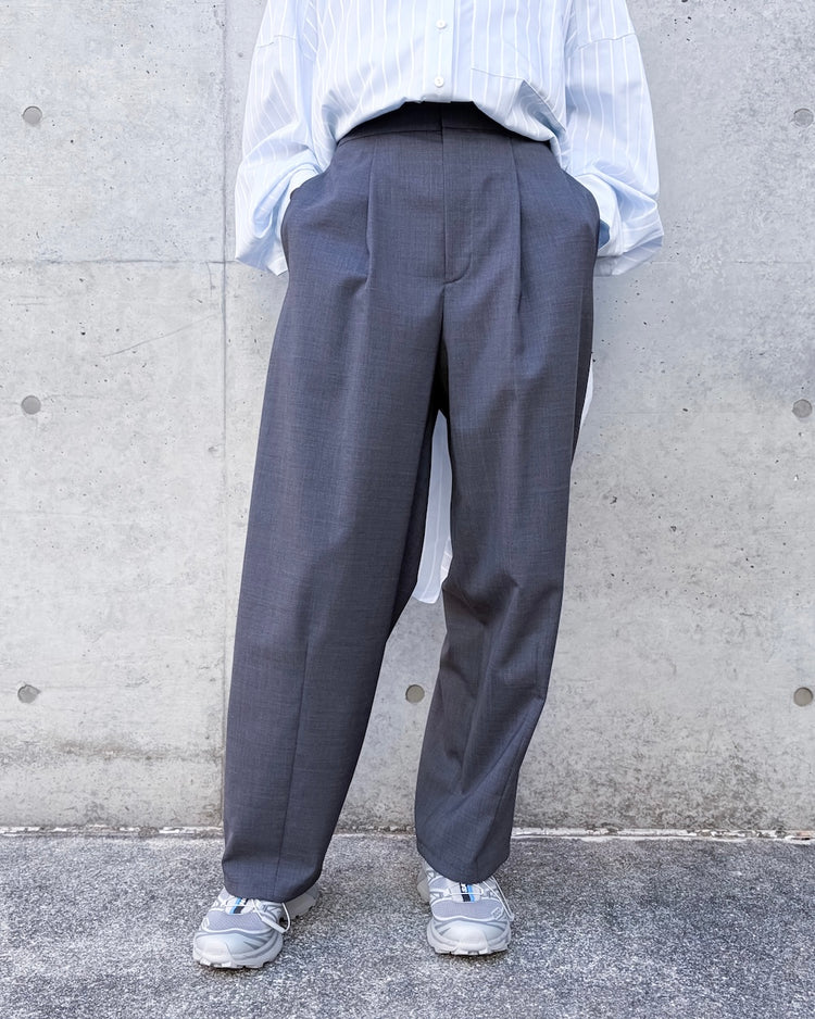 ENFÖLD / FORM TROUSER / C.GRAY/ 300JS431-2701