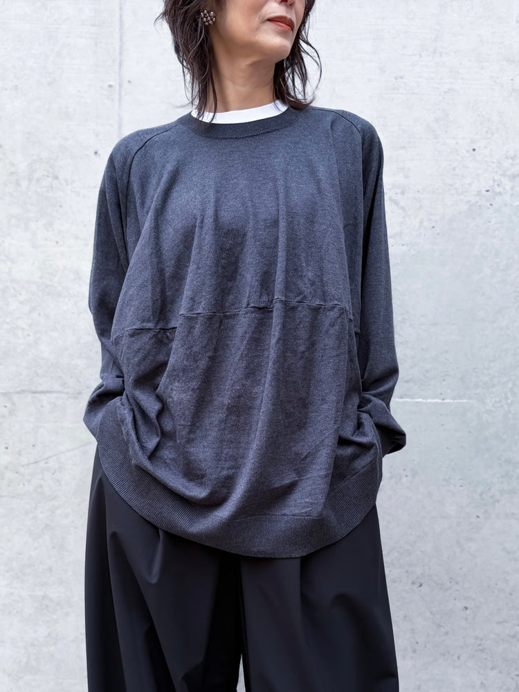 ENFÖLD / FULL-MOON PULLOVER / C.GRY / 300JS270-0291