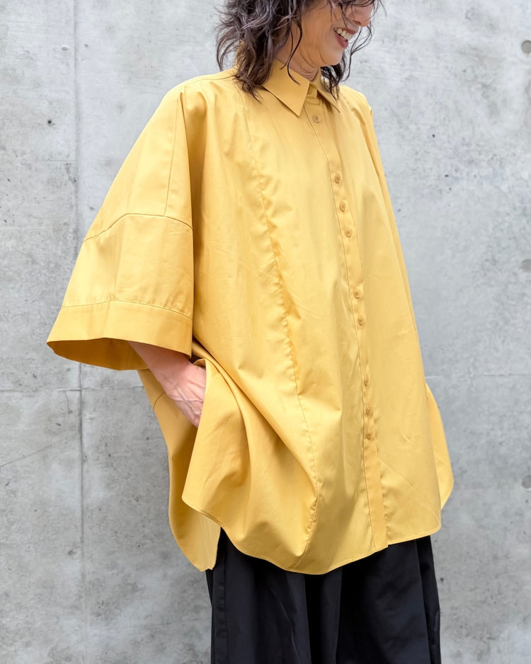 någonstans / volume shirt / cinnamon / 470JA830-0191