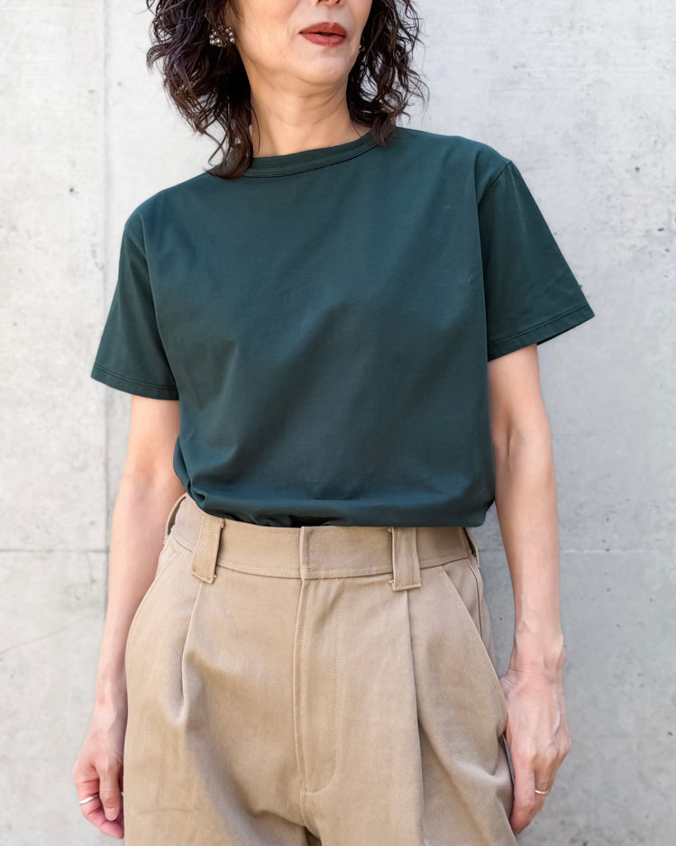 THE SHINZONE / PACK TEE / GREEN(GREEN/ECRU) / 20SMSCU66
