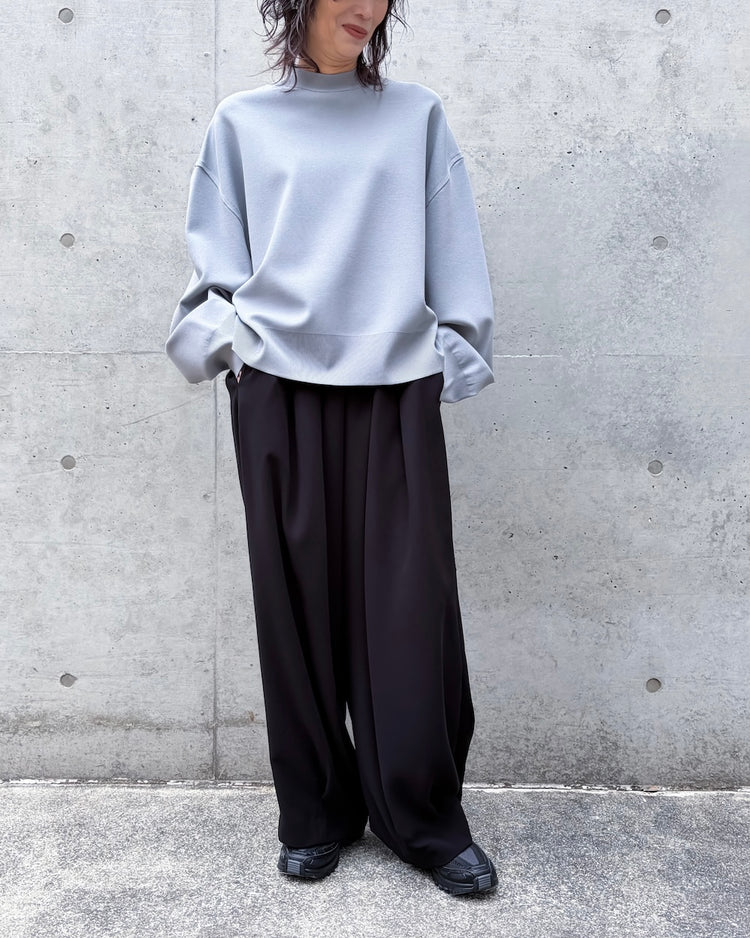 ENFÖLD / WIDE-ARM PULLOVER / L.GRAY / 300JS170-2141