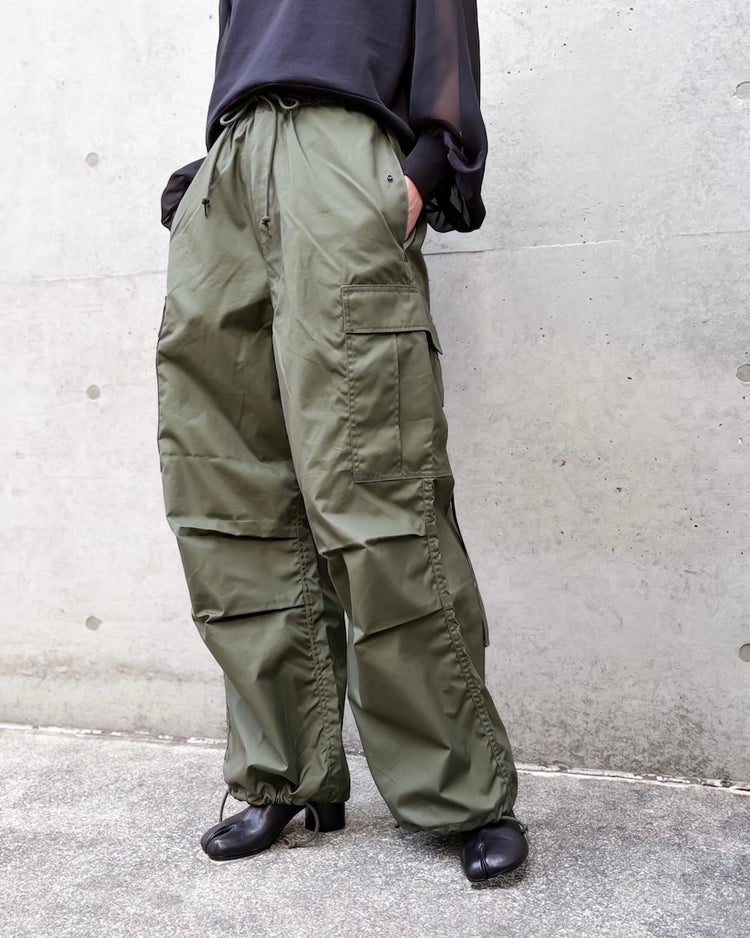 HYKE / N/C TYPE M-51 SHELL PANTS / OLIVE DRAB / 13305