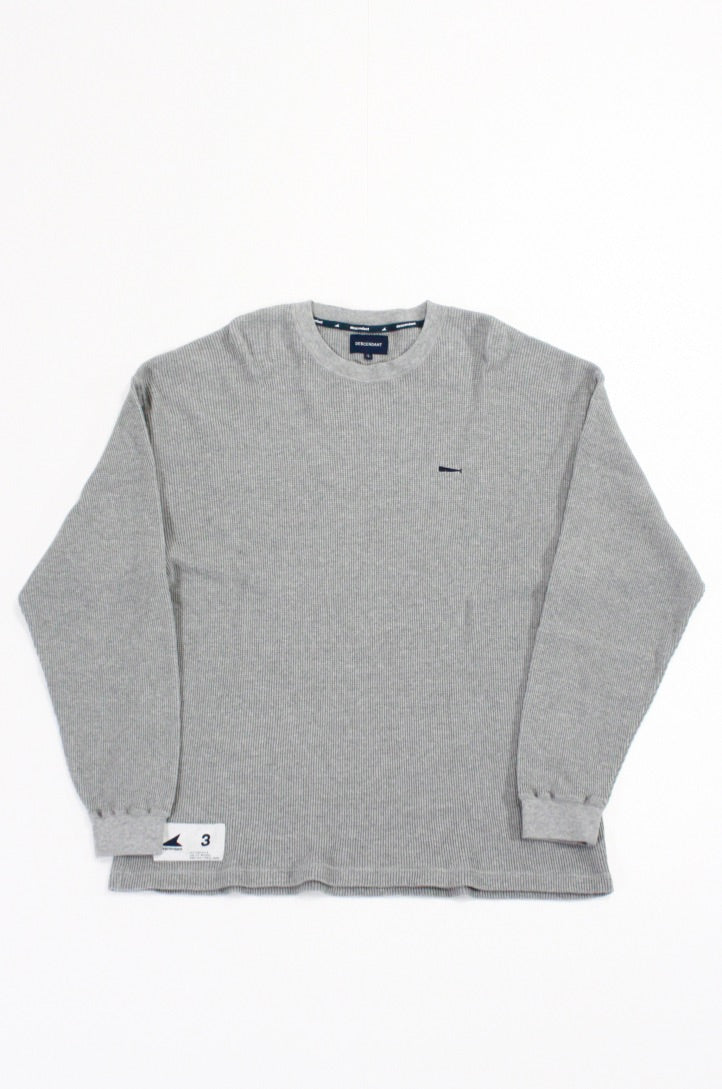 DESCENDANT / GAUFRE WAFFLE LS / GRAY / 241ATDS-CSM10