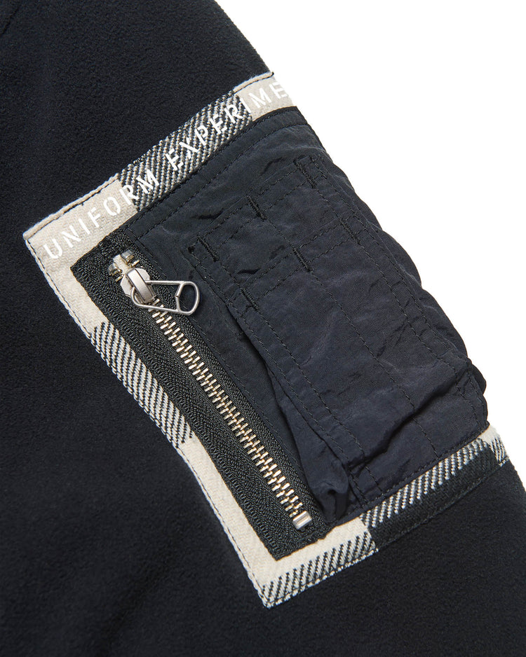 uniform expriment / FLEECE L-2B / BLACK / UE- 262014