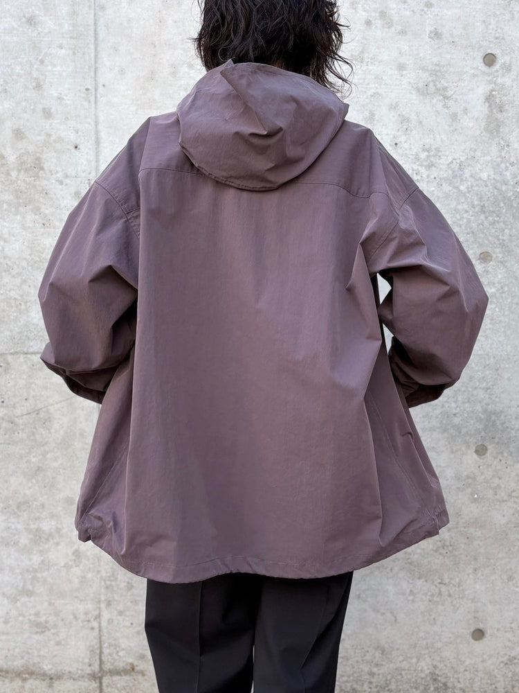ASTRAET / フーデッド シャツ / DK.BROWN / 54212700017