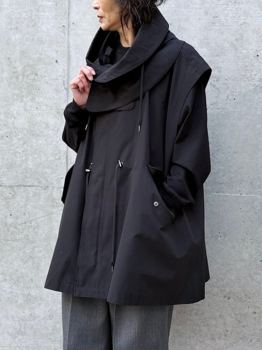 VACHEMENT / Taffeta Mods Vest / Black / VM-23-300