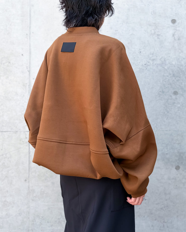 COGTHEBIGSMOKE / OLLIE ZIP UP BLOUSON / CARAMEL