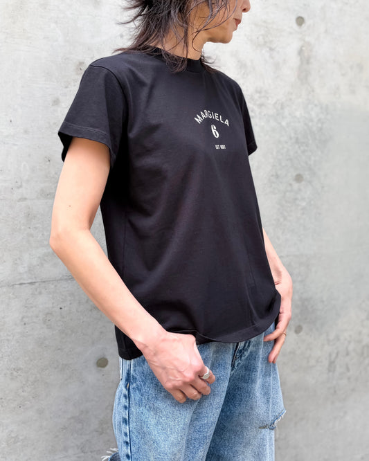MM⑥  Maison Margiela / Signature jersey t-shirt / BLACK / S62GD0216M20048