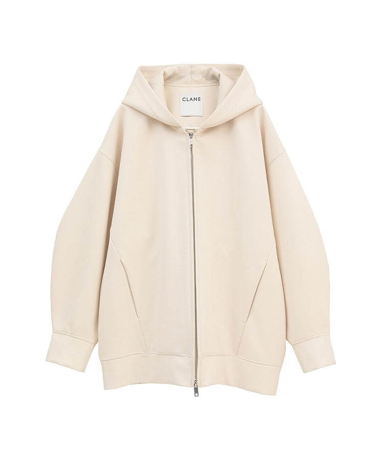 CLANE / CONSTRUCTIVE BONDING HOODIE / IVORY / 11104-0523