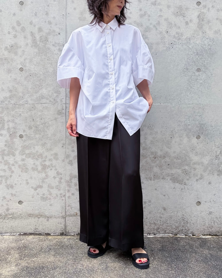 ENFÖLD / SOLID SHIRT / WHITE / 300JA430-0511