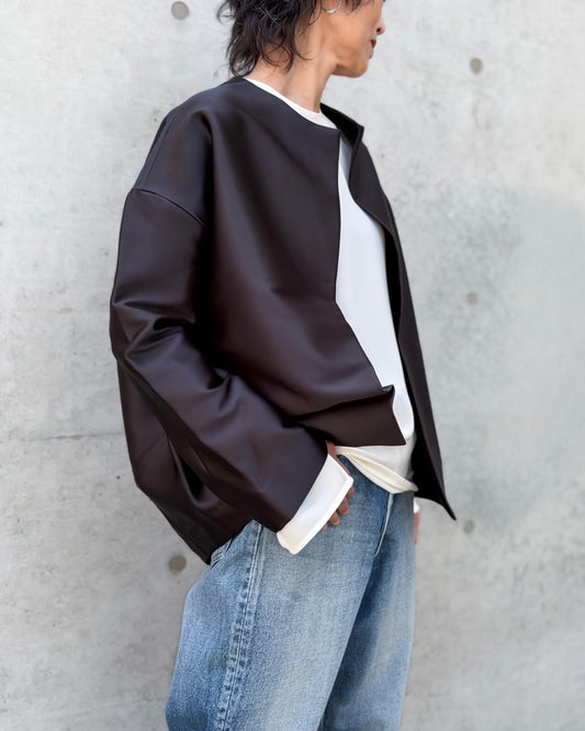 COGTHEBIGSMOKE / NATALY BALLOON JACKET / BLACK