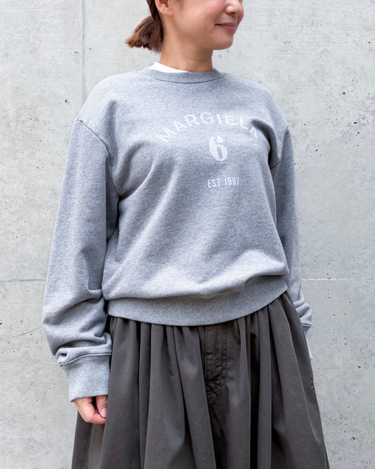 MM⑥  Maison Margiela / MM6 プリントSweat / GRAY / S62GU0154M25014