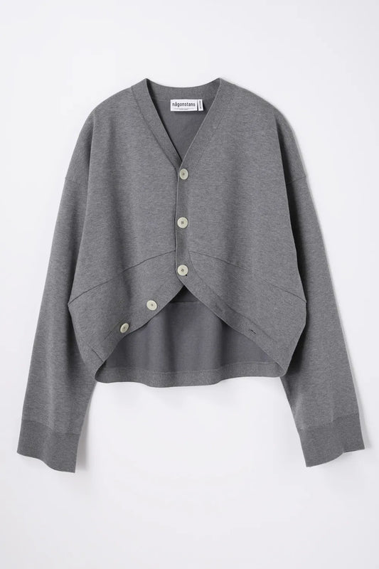 någonstans / hem-design cardigan  / stone / 470JA470-0571